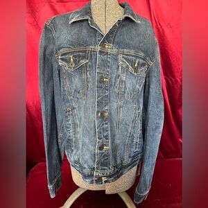 Classic American Eagle Women’s Denim Jacket - Blue